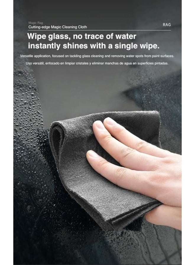 Thickened Magic Cloth for Cleaning Glass - Household Cleaning Cloth for Bathroom Mirrors, No Water Stains or Lint, Super Absorbent Microfiber, Quick Drying (30x50cm) - Image 5